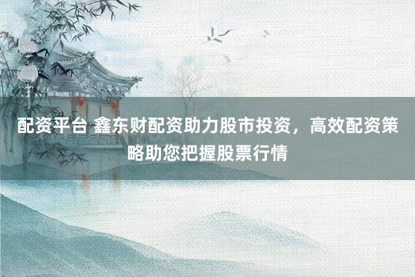 配资平台 鑫东财配资助力股市投资，高效配资策略助您把握股票行情